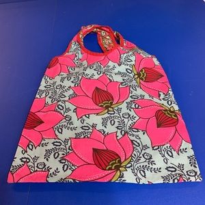 Flower bag with matching clutch